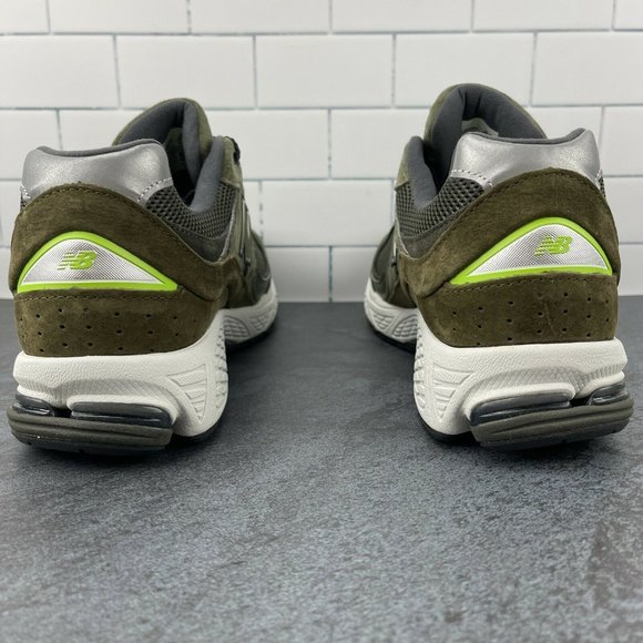 Mens New Balance Running Shoes Size 11 ML2002RG Camo Green Olive Classics NWB - Picture 8 of 12